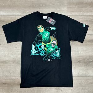 2008 Green Lantern DC Comics Superhero Tee T Shirt Medium Black B14